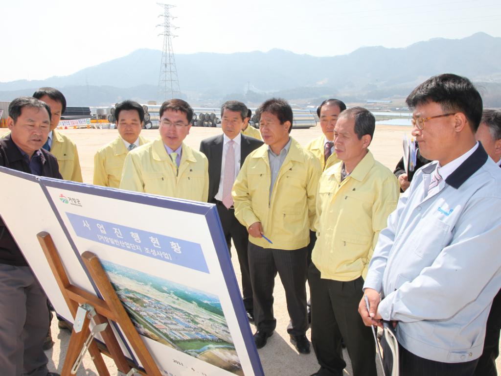 제174회 거창군의회 임시회 현장방문