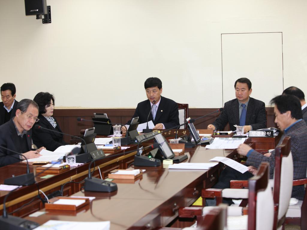 제189회 임시회 총무위원회