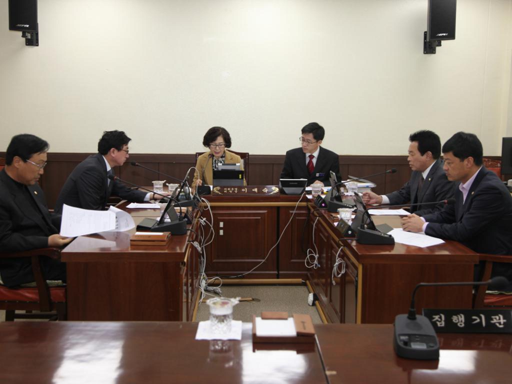 제190회 임시회 상임위 활동(의회운영위원회)