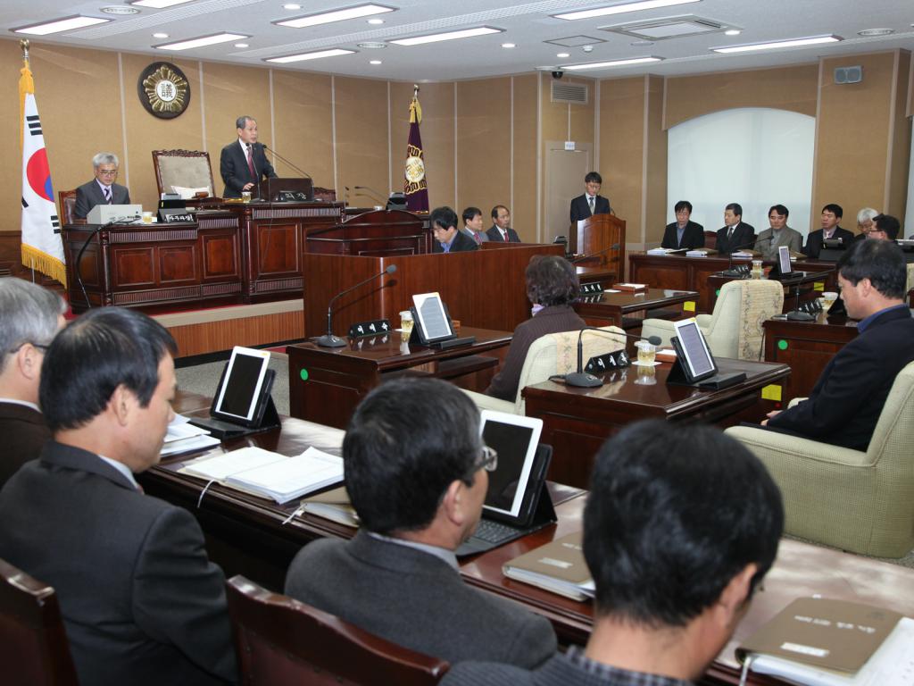 제198회 임시회 개회