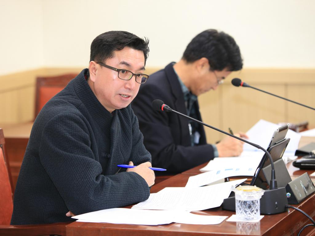 제206회 정례회 예산안 심의