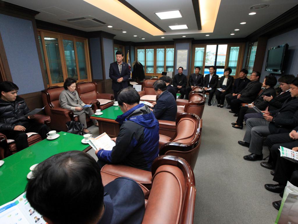 영주시 시의회 의원 방문