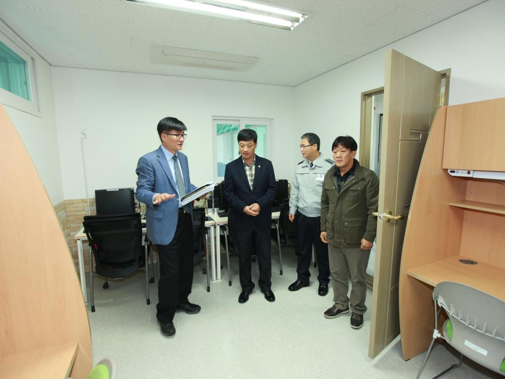 거창경찰서 전경숙소 위문 방문