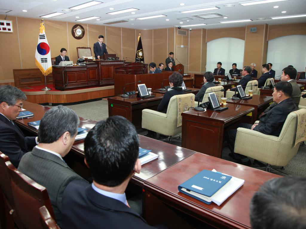 제216회 임시회 제1차 본회의