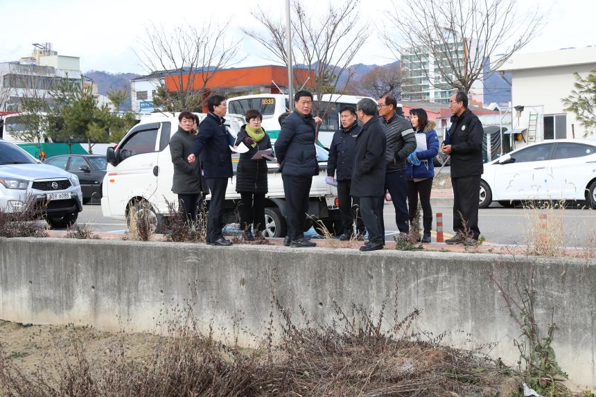 총무위원회 의원 공유재산 관리계획 현장 방문