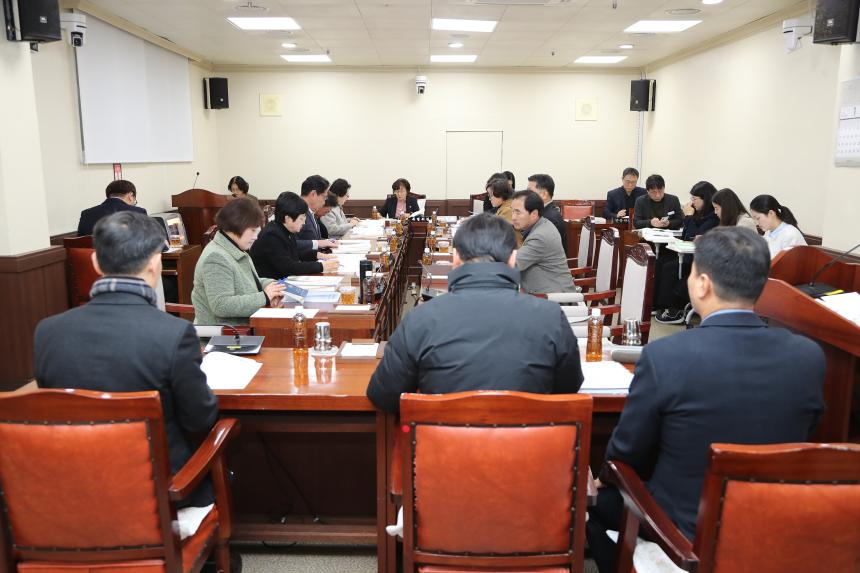 제291회 거창군의회 임시회 제3차 군정 주요업무 시행계획 보고 청취 특별위원회